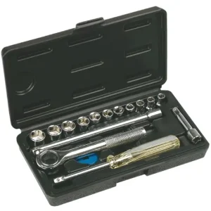 Hit cenowy Klucze nasadowe 1/4", zestaw 16 szt.